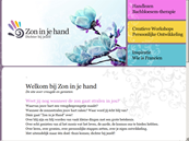 Zon in je Hand